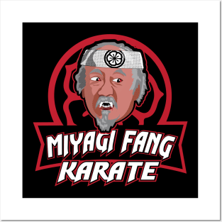 Miyagi fang karate Posters and Art